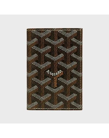[고야드] 스페셜컬러 생피에르 스몰 카드 반지갑 느와르 탄 지갑 APMPIERRE-03 / TEO
