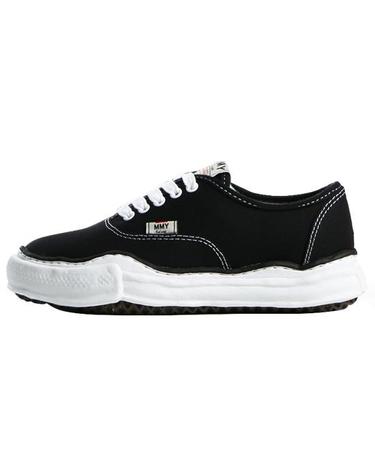[메종 미하라 야스히로] A02FW704 BK 베이커 OG 솔 캔버스 로우탑 스니커즈 블랙 공용 슈즈 / TJ