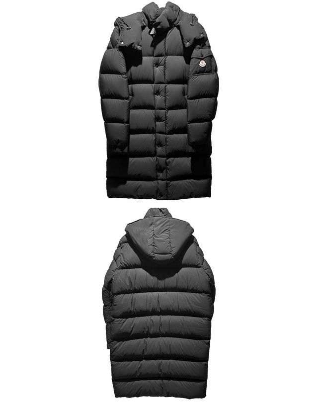몽클레어 [몽클레어] HANOVERIAN 하노베리안 롱 패딩 점퍼 블랙 남성 패딩 1C00005 53333 999 / TLS 착용컷