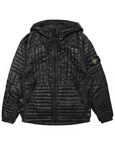 [스톤아일랜드] 24FW 811543232 V0029 와펜패치 퀀텀 프리마로프트 인슐레이션 퀄팅 자켓 블랙 남성 자켓 / TJ