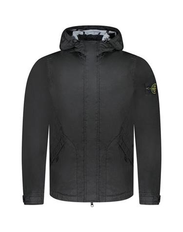 [스톤아일랜드] 25SS 와펜패치 멤브라나 후드 자켓 블랙 남성 자켓 K1S154100093 S0A21 V0029 / TTA