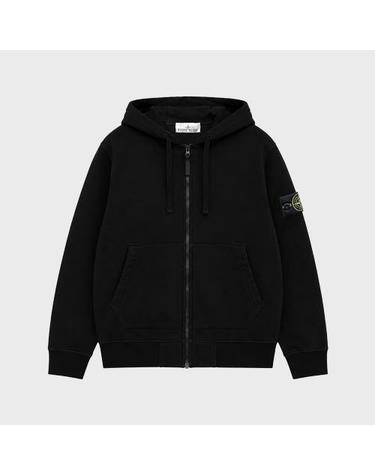 [스톤아일랜드] 26FW 와펜패치 후드 집업 블랙 남성 자켓 L2S156100061 S0051 V0029 / TTA