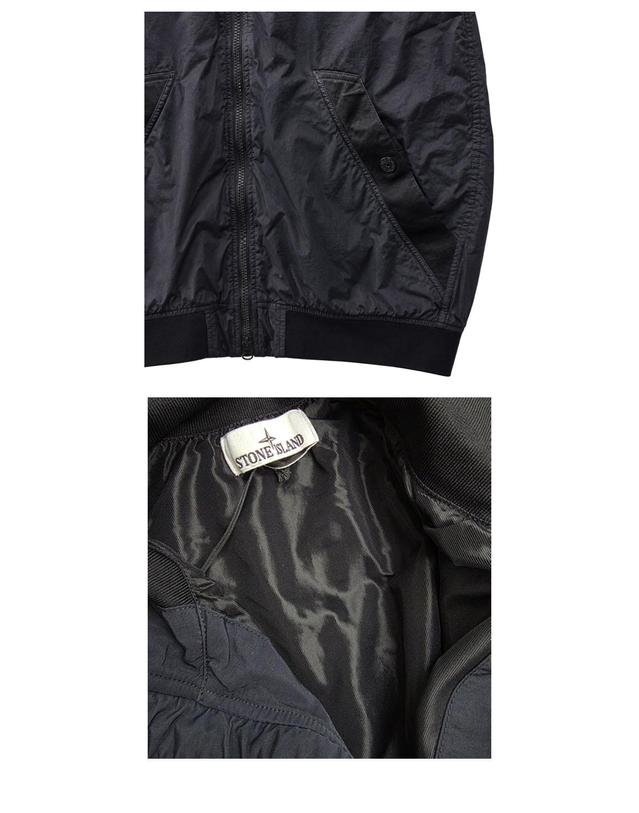 스톤아일랜드 [스톤아일랜드] 26FW 와펜패치 크링클랩스 NY 자켓 블랙 남성 자켓 L2S154100002 S0A23 V0029 / TLS 착용컷