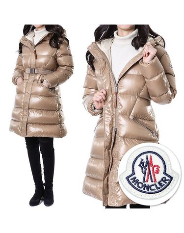 [명품] 몽클레어 BELLEVUE 탈부착 벨티드 여성 후드 롱패딩1C00038 5963V 226