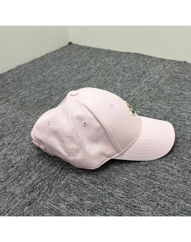 몽클레르 [명품] 26SS 몽클레어 여성 로고 와펜 패치 개버딘 베이스볼 볼캡 라이트 핑크 3B00008 04863 506 밝은 그레이 착용컷