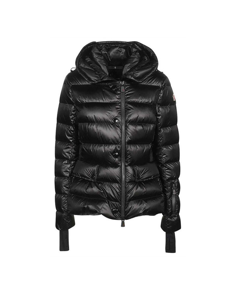Moncler/리본즈(병행수입) [몽클레르] [명품]몽클레어 24FW ARMONIQUE 로고 패치 후드 패딩 자켓 블랙 1A000 41 53071 999 76951 23 83426 1450