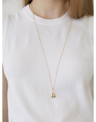 gourd bottle pendant necklace (N039_gold)