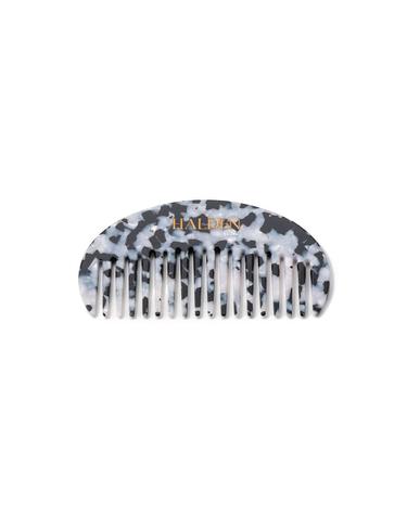 marbling oval comb (HB002_blueblack)
