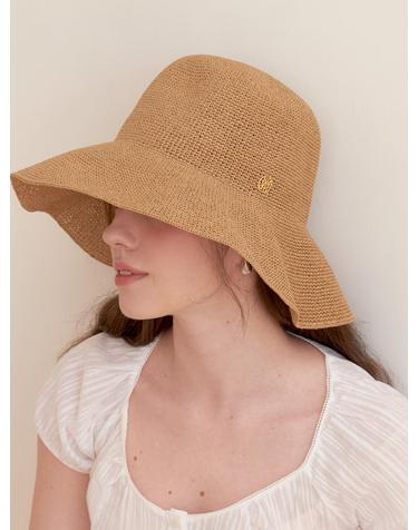 natural fine bucket hat (C066_beige)
