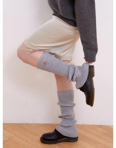 boots cut leg warmer (F002_grey)