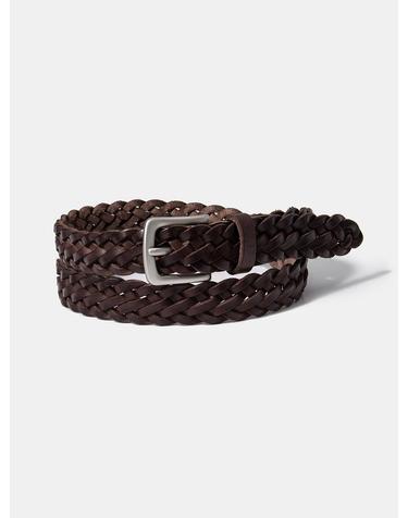 mesh square belt (T007_brown)