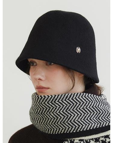 classic wool bucket hat (C040_black)