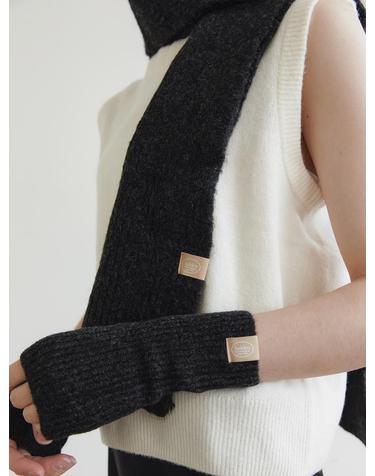 premium muffler warmer set (M025_black)