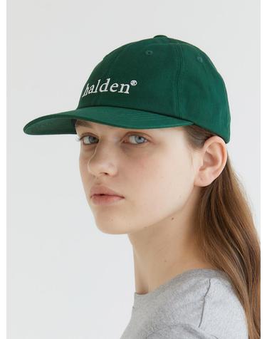 halden trademark logo ball cap (C001_deep green)