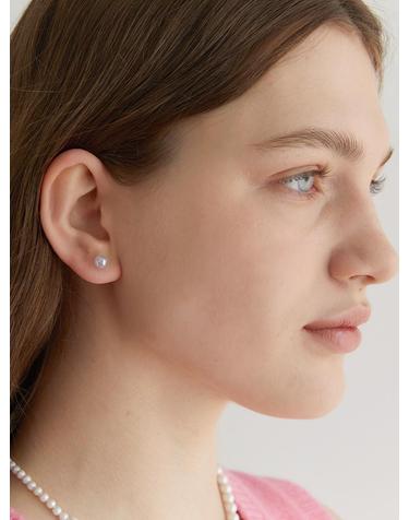 simple aurora earrings (E003_6mm)
