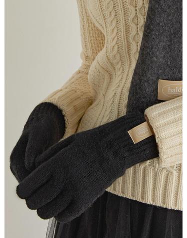 basic wool gloves (G001_black)