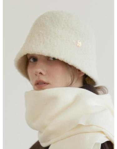 soft hairy bucket hat (C037_ivory)