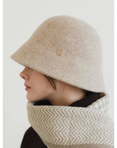 classic wool bucket hat (C040_ivory)