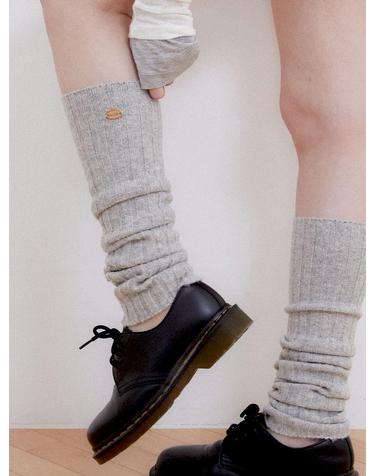 basic pendant leg warmer (F003_grey)