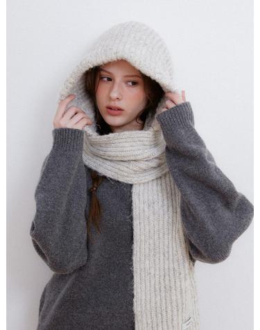 dual knit muffler balaclava (C076_grey)