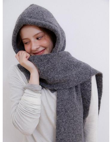 blend balaclava muffler set (M053_charcoal)