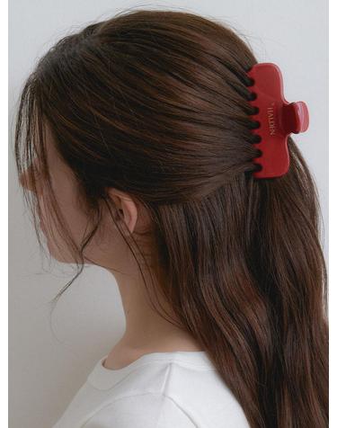 cozy hair clip (H047_red)