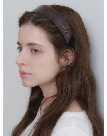 new marbling hairband (H048_brown leopard)