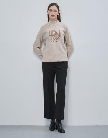 일자핏 밴딩 팬츠-R2F41WSL010