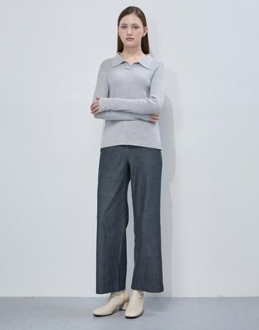 기모 데님라이트 슬랙스팬츠-R2F41WSL160