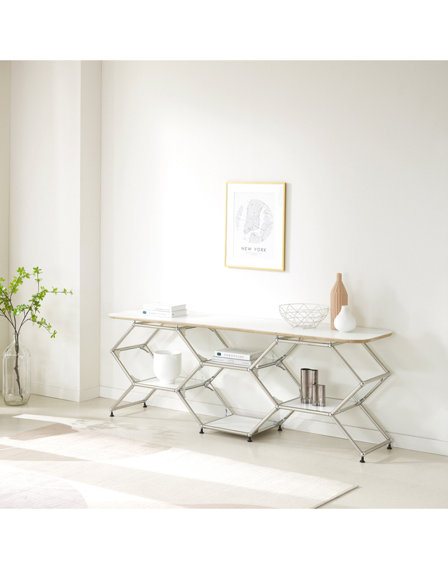에든가구 엘드라 진열장 3x1 SW 1862 생각이 열리는 공간 모듈가구 퓨처아르테코 디자인 착용컷