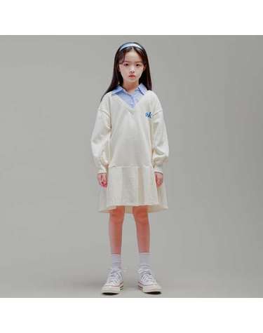 A.오케이 셔츠 레이어드 원피스 JVSOP84
