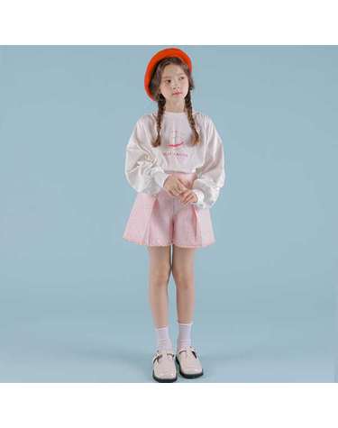 N.마카롱 셔링 루즈 티 JVSTO66