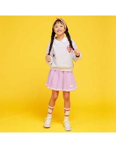 B.베러댄 플리츠 상하 SET JVSSE21