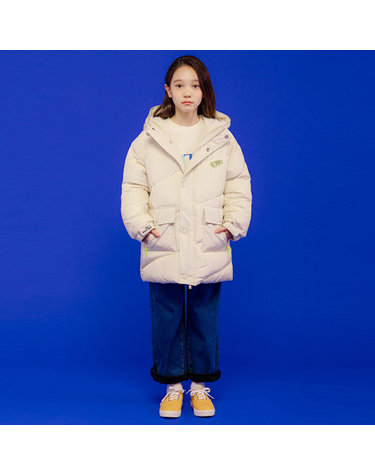 B.사선 퀼팅 웰론 점퍼 JVWOU21