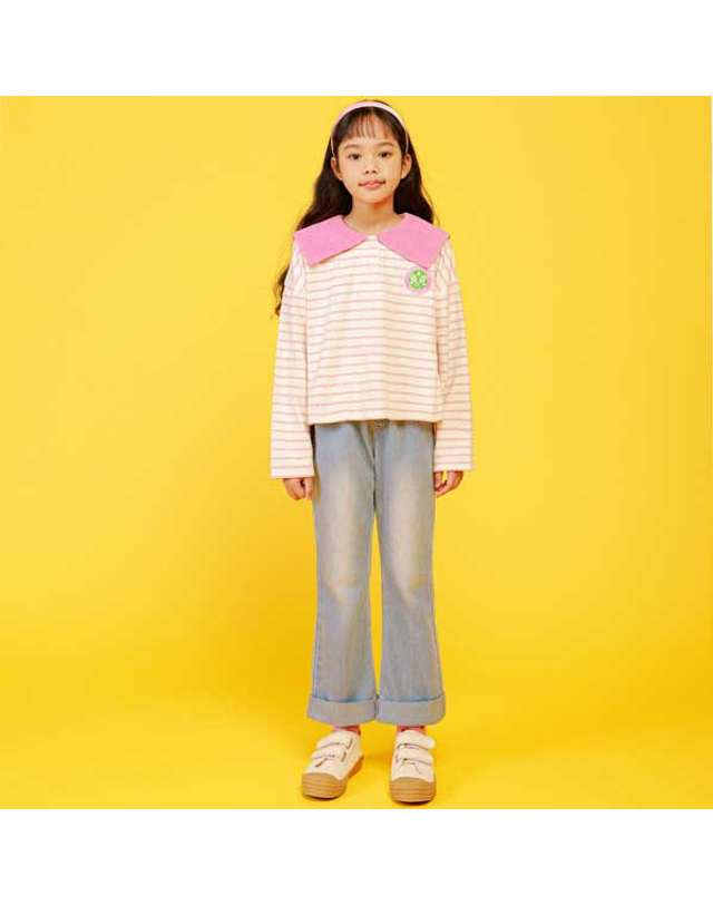 아이러브제이 J864_비싼바지 롤업 부츠컷 JVSPT23 착용컷