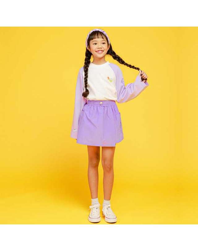 아이러브제이 B.포켓 랩스커트 팬츠 JVSPT29 착용컷
