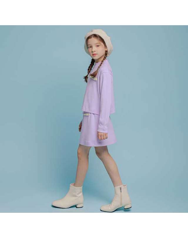 아이러브제이 N.트위드 테이프 상하 SET JVSSE61 착용컷
