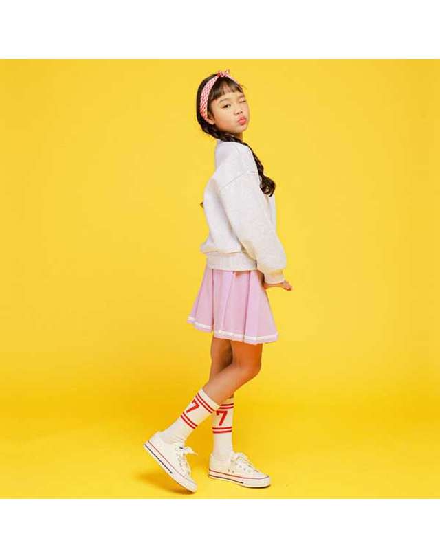 아이러브제이 B.베러댄 플리츠 상하 SET JVSSE21 착용컷