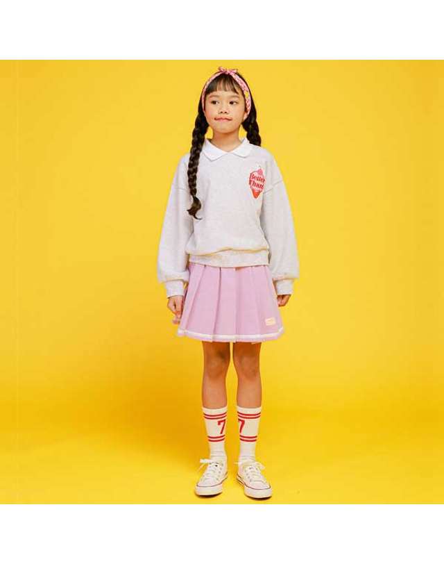 아이러브제이 B.베러댄 플리츠 상하 SET JVSSE21 착용컷