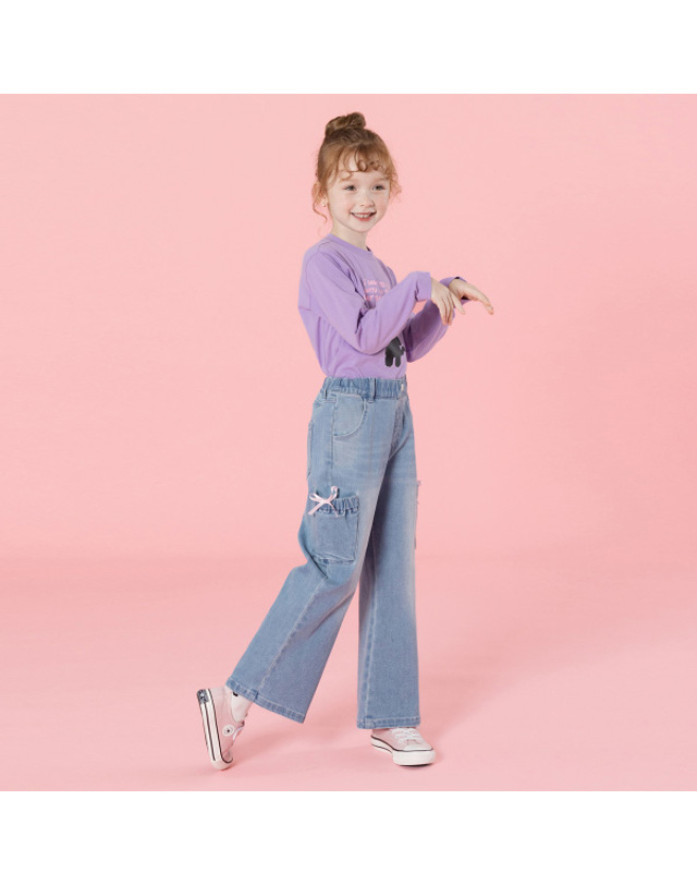아이러브제이 플레이캣 싱글 티 JXSTO28 착용컷