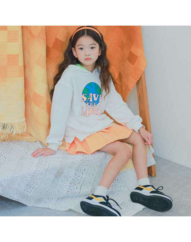 아이러브제이 Y. 세이브 어스 후드 티 JUFTO04 착용컷
