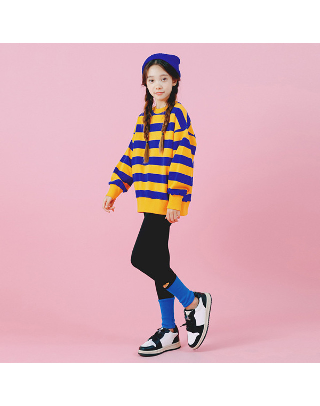 아이러브제이 B.멜리시 배색 레깅스 JVFLE23 착용컷