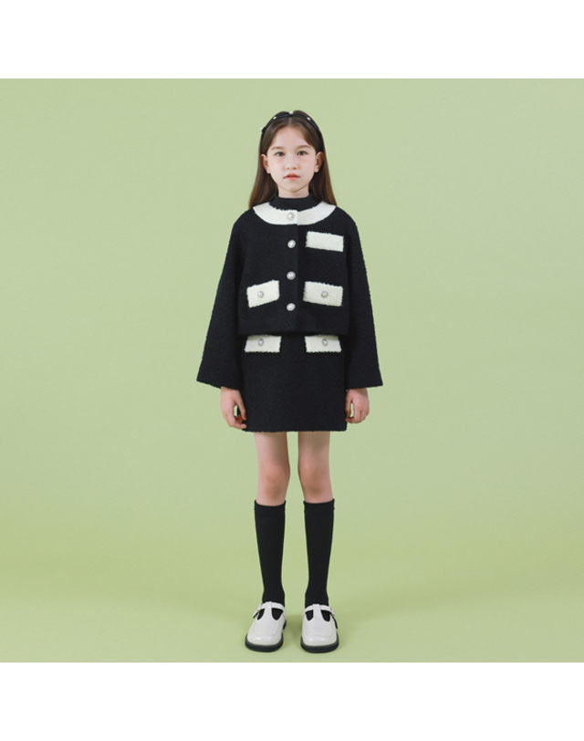 아이러브제이 A.안나 테리 자켓 JVFOU82 착용컷