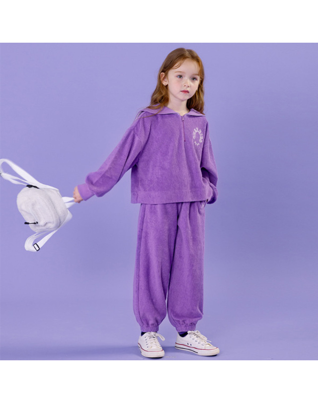 아이러브제이 빌리프 골지 카라 상하 SET JWFSE11 착용컷