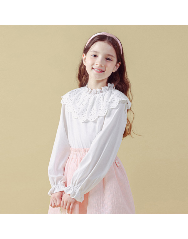 아이러브제이 N.하르트 레이스 티 JVFTO64 착용컷