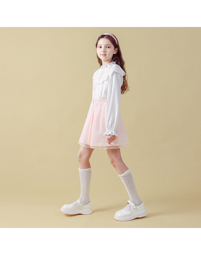 아이러브제이 N.하르트 레이스 티 JVFTO64 착용컷