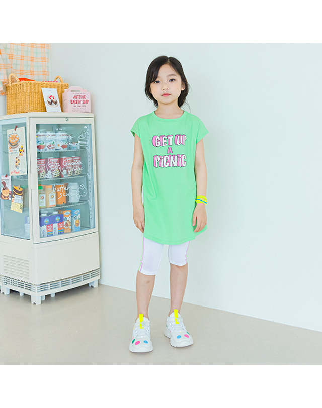 아이러브제이 트윈 라인 7부 레깅스 JUULE05 착용컷