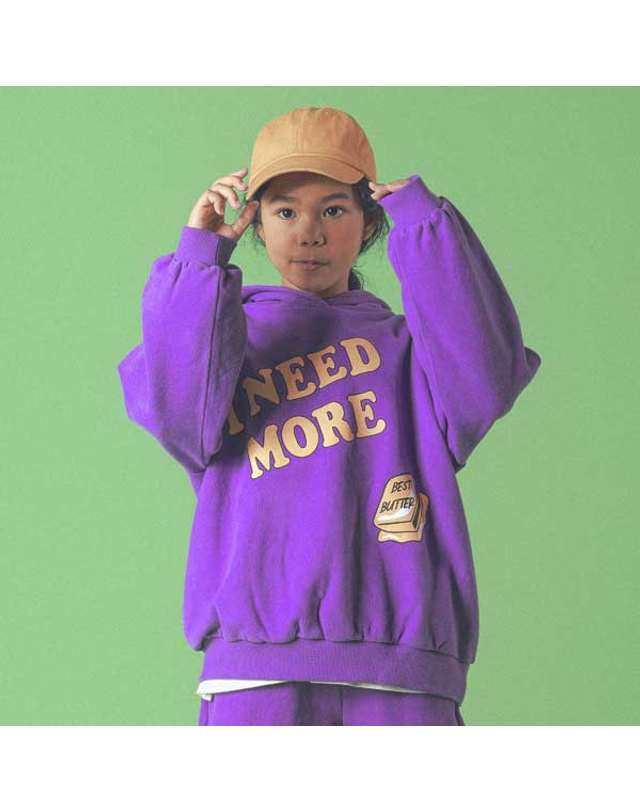 아이러브제이 B. 모어 후드 맨투맨 티 JUWTO49 착용컷