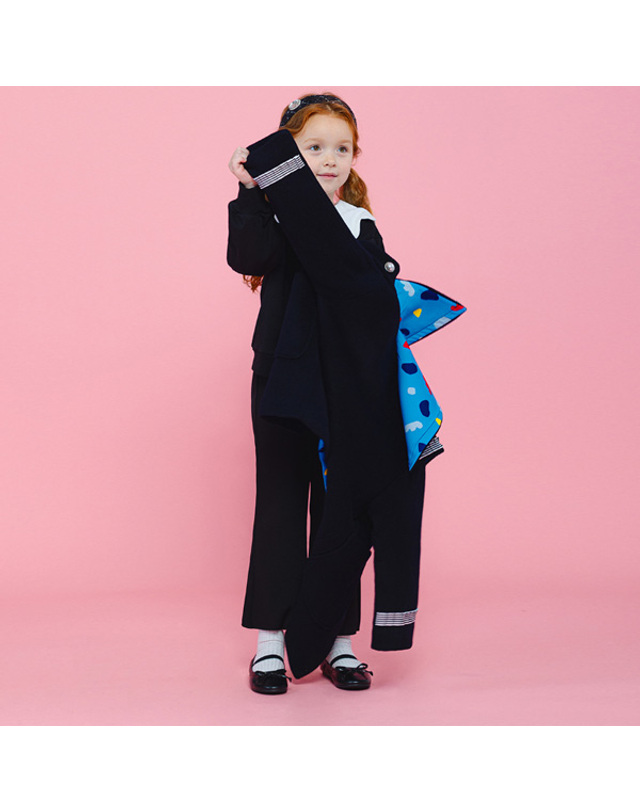아이러브제이 B. 포를리 빅카라 방모 코트 JUWOU03 착용컷