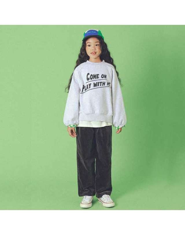 아이러브제이 B. 코듀로이 일자팬츠 JUWPT27 착용컷